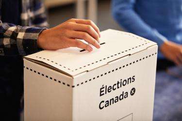 Urne d'Elections Canada