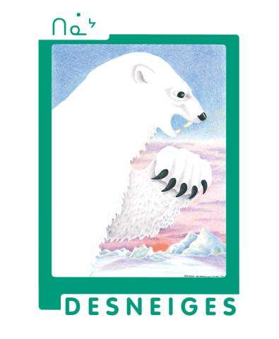 Affiche : Desneiges l'Ourse polaire