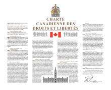 VRTT_FNP_1982_FR(2) Image de la Charte canadienne des droits et libertés.